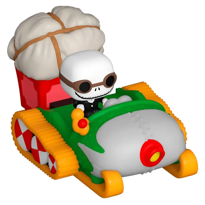Nightmare Before Christmas Funko Bitty Pop! Rides: Jack Skellington with Snowmobile van Funko – productfoto 2 van 4