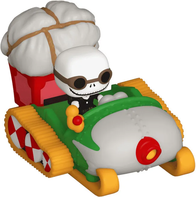Nightmare Before Christmas Funko Bitty Pop! Rides: Jack Skellington with Snowmobile van Funko – productfoto 1 van 4