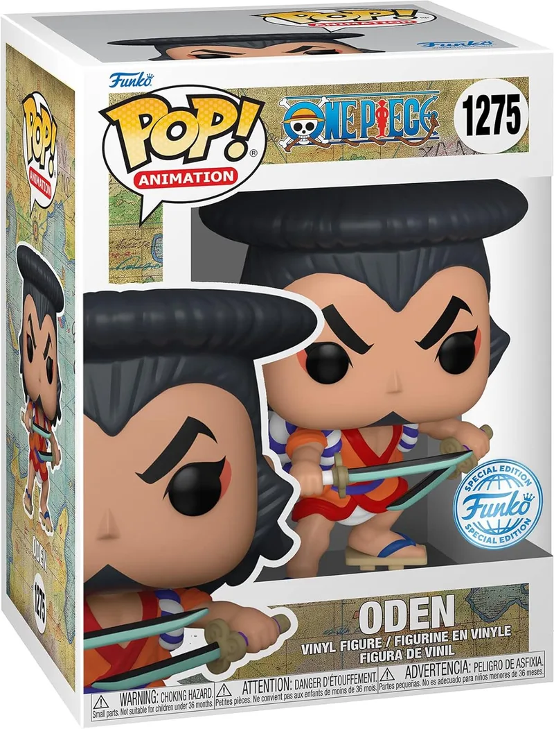 One Piece Funko Pop Vinyl: Oden (Special Edition) van Funko – productfoto 1 van 3