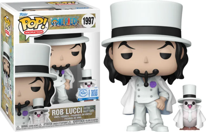 One Piece Funko Pop Vinyl: Rob Lucci with Hattori by Funko – product photo