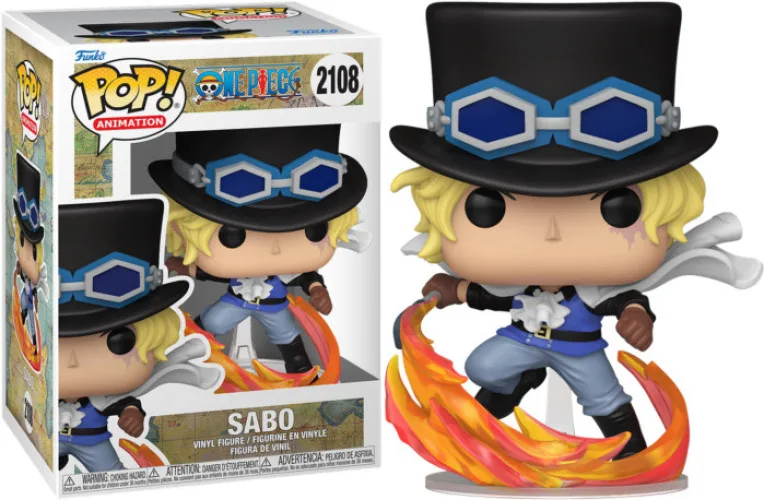 One Piece Funko Pop Vinyl: Sabo (Attacking with Pipe) by Funko – product photo