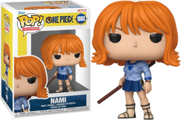One Piece Netflix Series Funko Pop Vinyl: Nami van Funko – productfoto