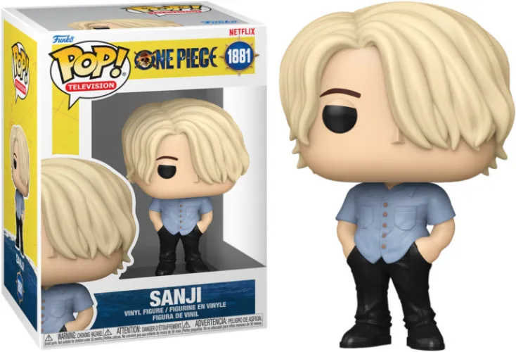 One Piece Netflix Series Funko Pop Vinyl: Sanji van Funko – productfoto