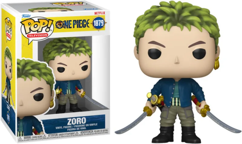 One Piece Netflix Series Funko Pop Vinyl: Zoro van Funko – productfoto