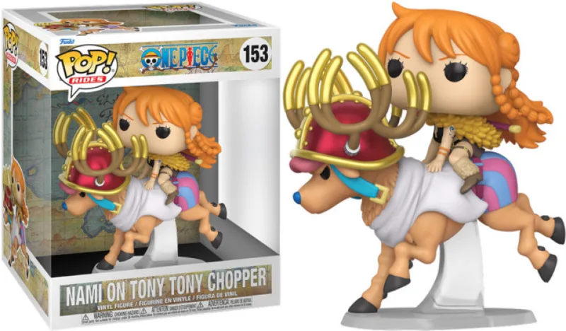 One Piece Rides Deluxe Funko Pop Vinyl: Nami on Tony Tony Chopper by Funko – product photo