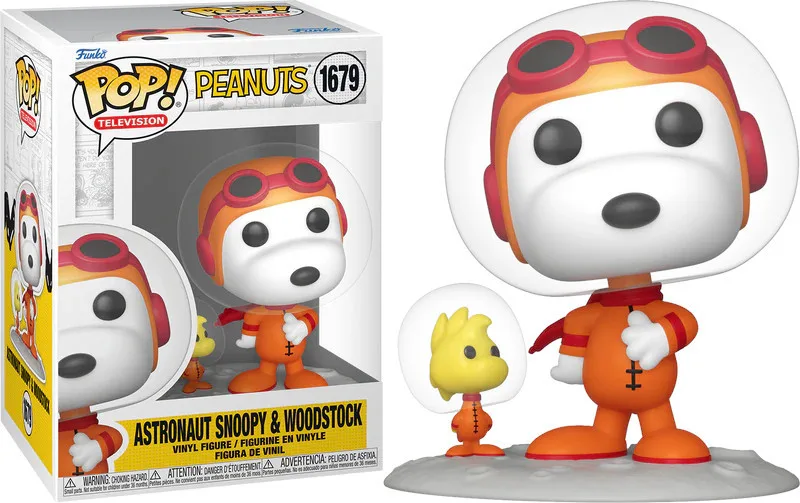 Peanuts Funko Pop Vinyl: Astronaut Snoopy & Woodstock by Funko – product photo