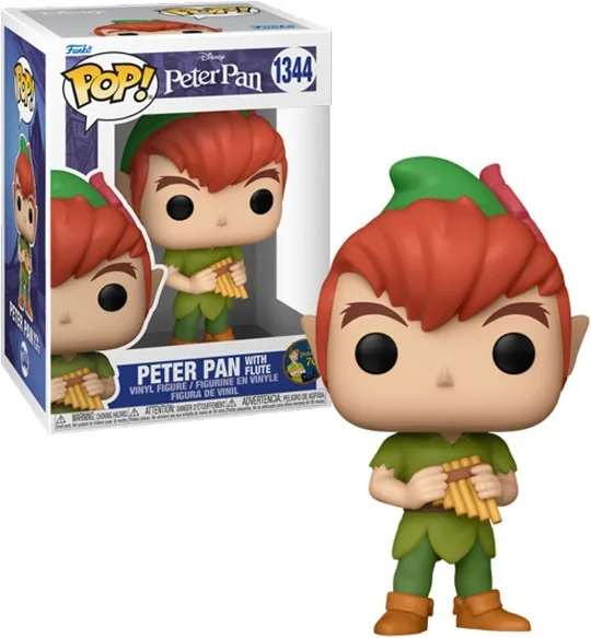 Peter Pan 70th Anniversary Funko Pop Vinyl: Peter with Flute by Funko – product photo 1 of 2