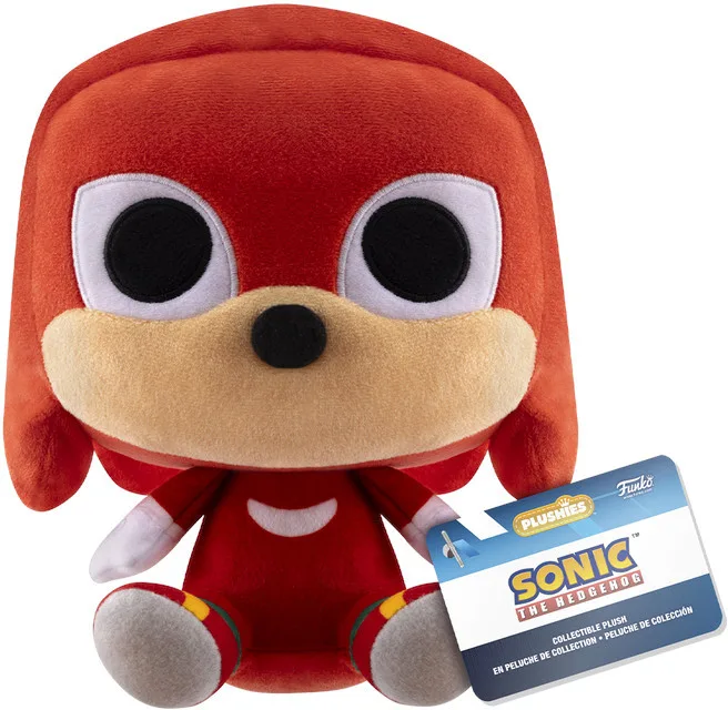 Pluche Sonic The Hedgehog - Knuckles The Echidna van Funko – productfoto