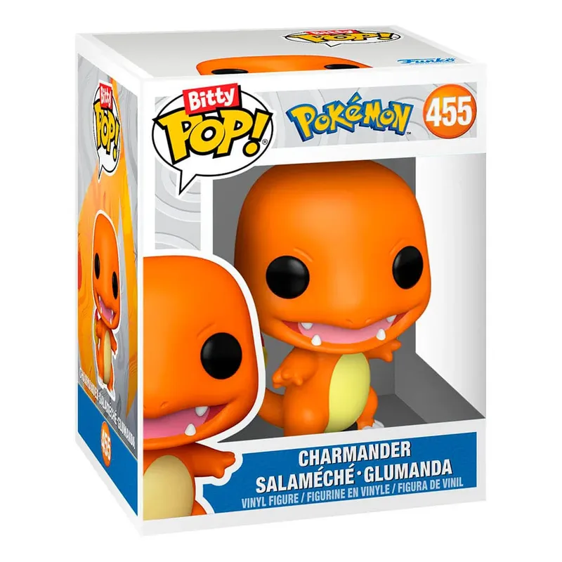 Pokémon Funko Bitty Pop! 4-Pack: Charmander / Jolteon / Lapras / Rattata van Funko – productfoto 5 van 5