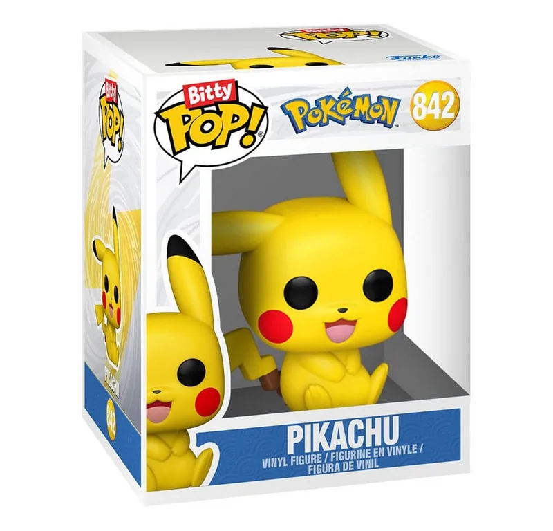 Pokémon Funko Bitty Pop! 4-Pack: Pikachu / Vaporeon / Caterpie / Cubone van Funko – productfoto 5 van 5