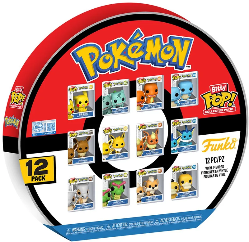 Pokémon Funko Bitty Pop! Collector Pack van Funko – productfoto 1 van 3