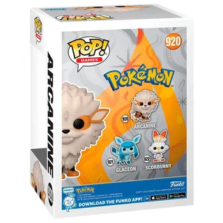 Pokemon Funko Pop Vinyl: Arcanine van Funko – productfoto 2 van 3