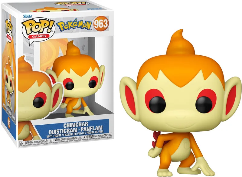 Pokemon Funko Pop Vinyl: Chimchar van Funko – productfoto 1 van 3