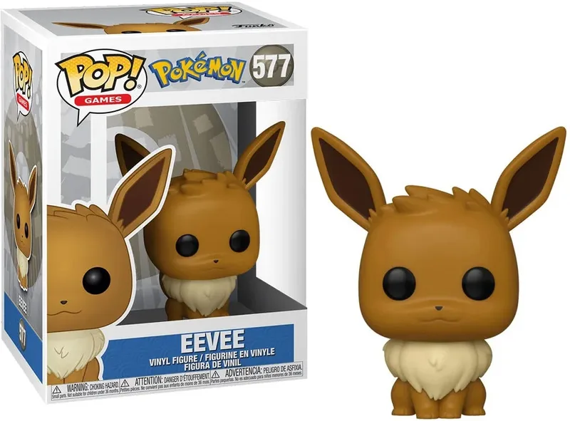 Pokemon Funko Pop Vinyl: Eevee by Funko – product photo 1 of 3