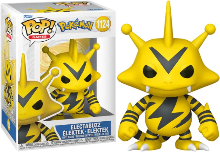 Pokemon Funko Pop Vinyl: Electabuzz van Funko – productfoto 1 van 2