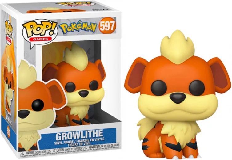Pokemon Funko Pop Vinyl: Growlithe van Funko – productfoto 1 van 2