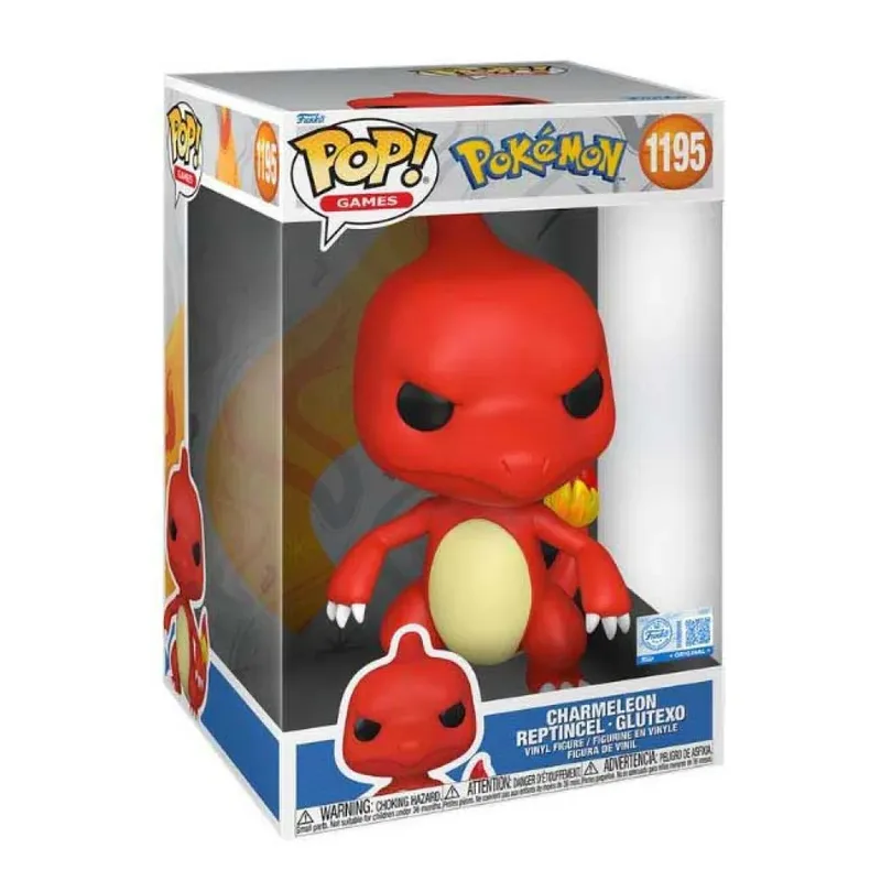 Pokemon Funko Pop Vinyl: Jumbo Size Charmeleon by Funko – product photo 2 of 2