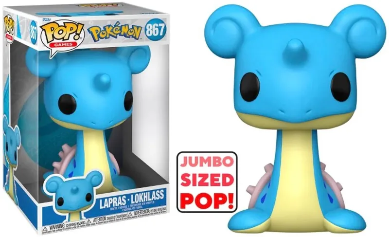 Pokemon Funko Pop Vinyl: Jumbo Size Lapras by Funko – product photo 1 of 2