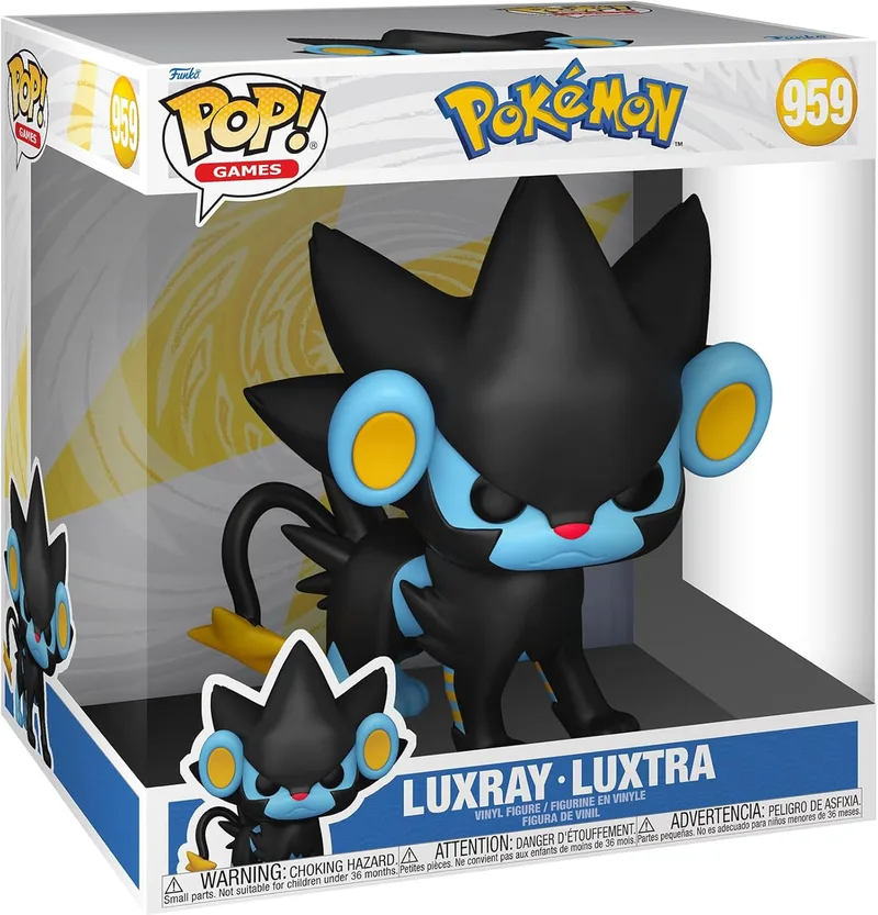 Pokemon Funko Pop Vinyl: Jumbo Size Luxray by Funko – product photo