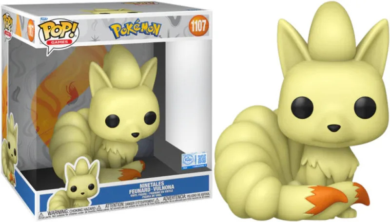 Pokemon Funko Pop Vinyl: Jumbo Size Ninetales by Funko – product photo