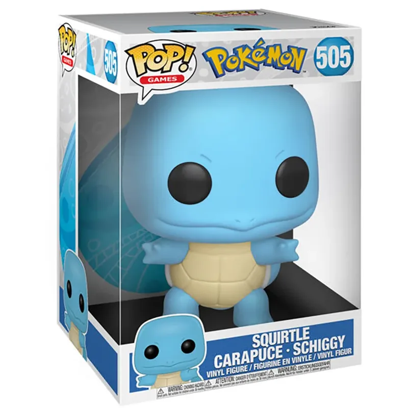 Pokemon Funko Pop Vinyl: Jumbo Size Squirtle by Funko – product photo 3 of 3