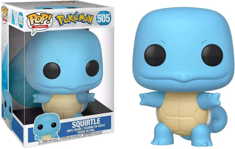 Pokemon Funko Pop Vinyl: Jumbo Size Squirtle by Funko – product photo 1 of 3