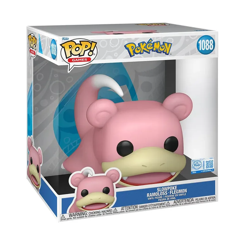 Pokemon Funko Pop Vinyl: Jumbo Slowpoke van Funko – productfoto 2 van 2