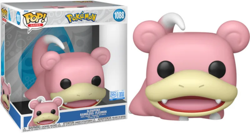 Pokemon Funko Pop Vinyl: Jumbo Slowpoke van Funko – productfoto 1 van 2