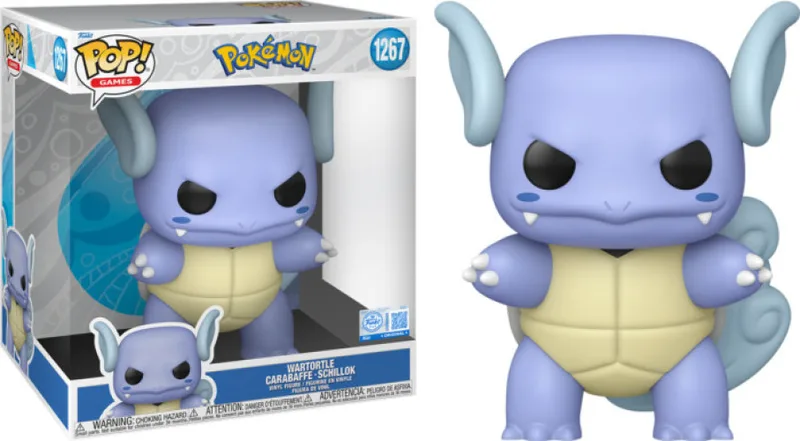 Pokemon Funko Pop Vinyl: Jumbo Wartortle (1267) by Funko – product photo