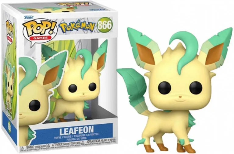 Pokemon Funko Pop Vinyl: Leafeon van Funko – productfoto 1 van 2