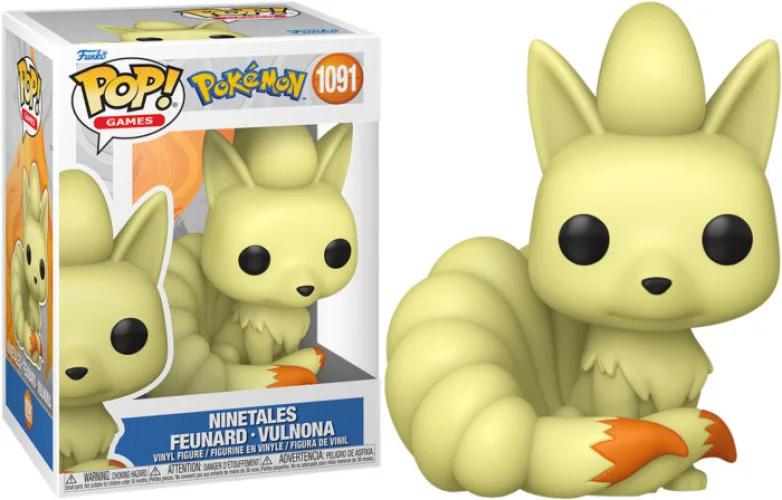Pokemon Funko Pop Vinyl: Ninetales van Funko – productfoto 1 van 2