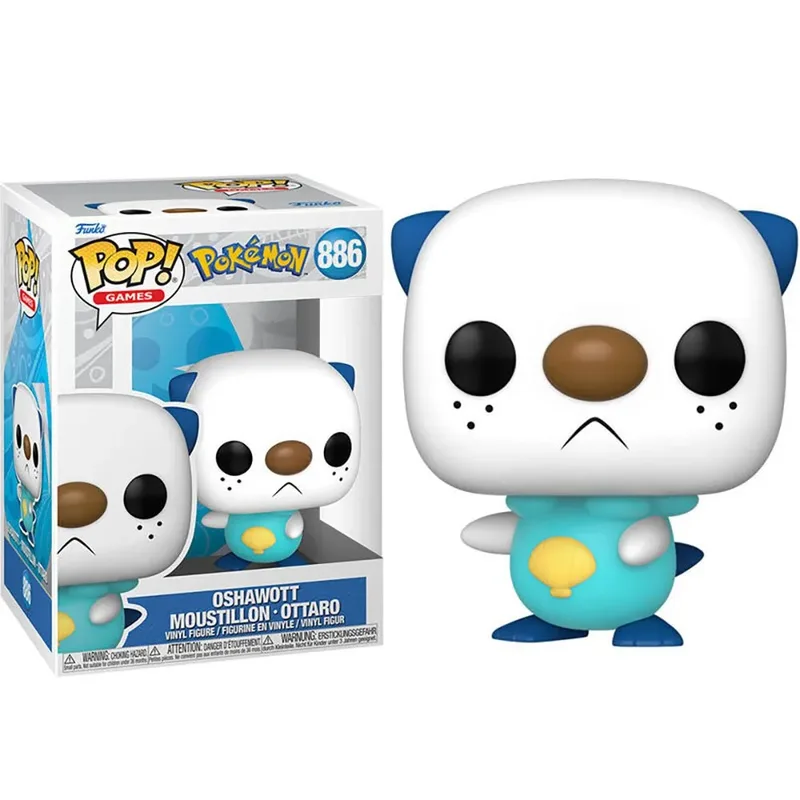 Pokemon Funko Pop Vinyl: Oshawott van Funko – productfoto 3 van 3