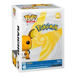 Pokemon Funko Pop Vinyl: Raichu by Funko – product photo 2 of 3