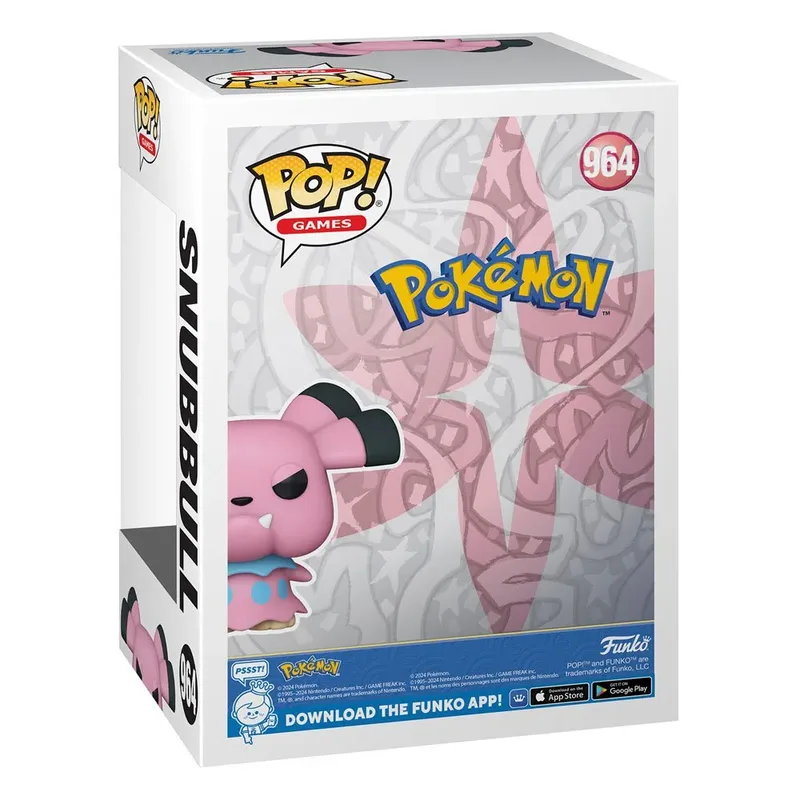 Pokemon Funko Pop Vinyl: Snubbull van Funko – productfoto 2 van 3