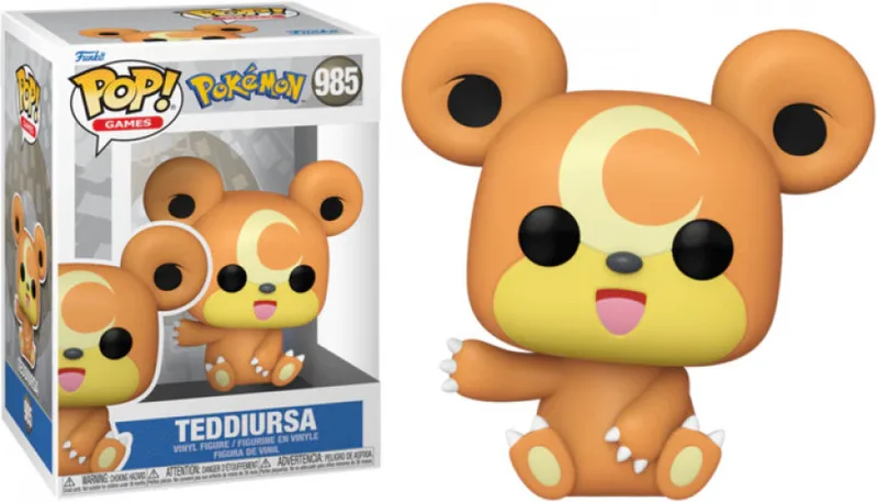Pokemon Funko Pop Vinyl: Teddiursa by Funko – product photo 1 of 3