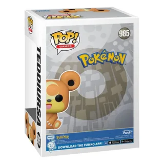 Pokemon Funko Pop Vinyl: Teddiursa by Funko – product photo 2 of 3