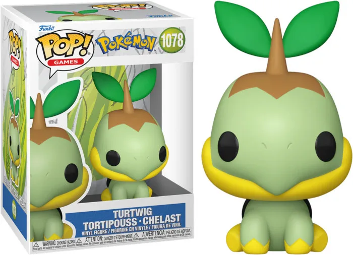 Pokemon Funko Pop Vinyl: Turtwig by Funko – product photo 1 of 2