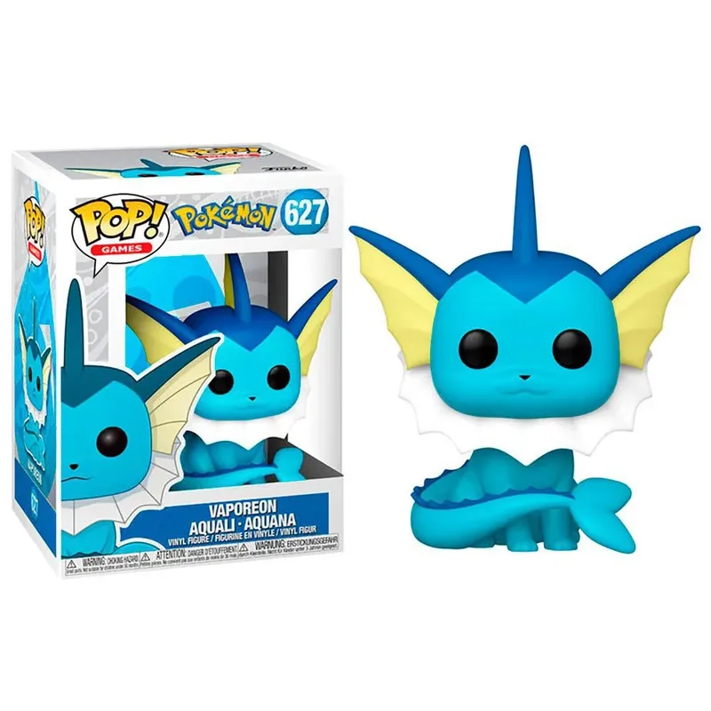 Pokemon Funko Pop Vinyl: Vaporeon van Funko – productfoto 3 van 3