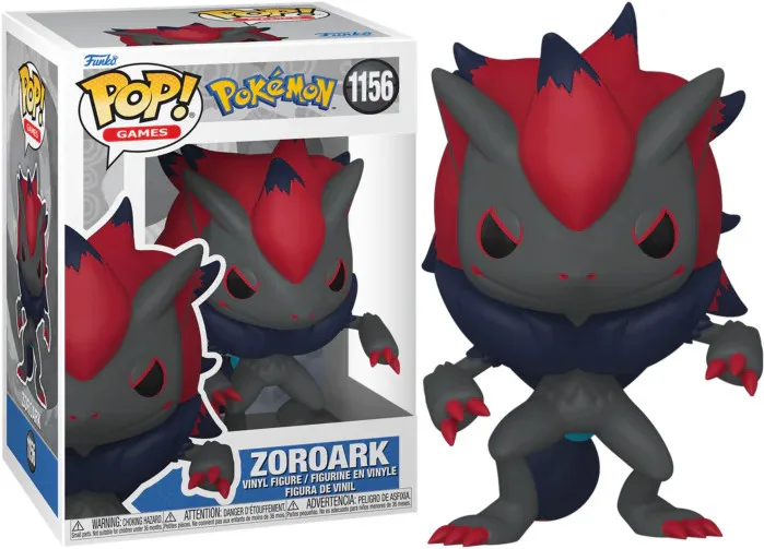Pokemon Funko Pop Vinyl: Zoroark van Funko – productfoto 1 van 2