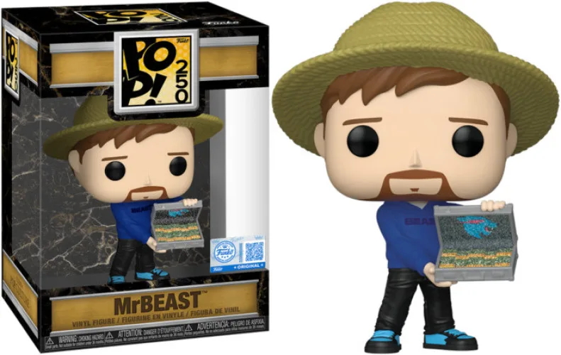 Pop! 250 Funko Pop Vinyl: MrBeast (Pop! 250) van Funko – productfoto