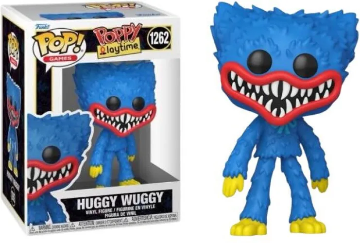 Poppy Playtime Funko Pop Vinyl: Huggy Wuggy (1262) by Funko – product photo 1 of 2