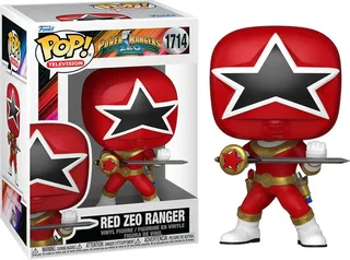 Power Rangers Zeo Funko Pop Vinyl: Red Zeo Ranger van Funko – productfoto 1 van 2
