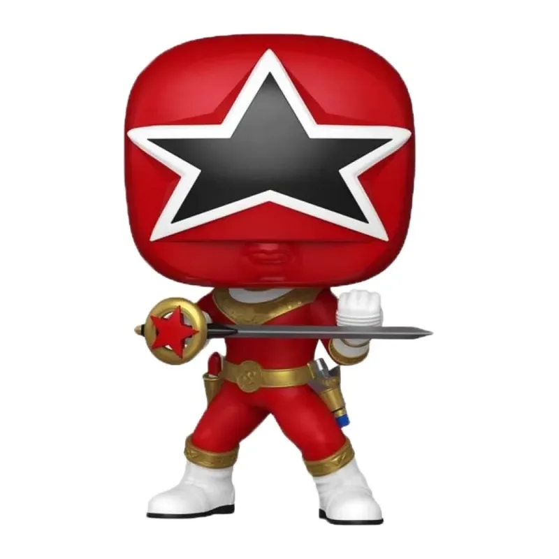 Power Rangers Zeo Funko Pop Vinyl: Red Zeo Ranger van Funko – productfoto 2 van 2