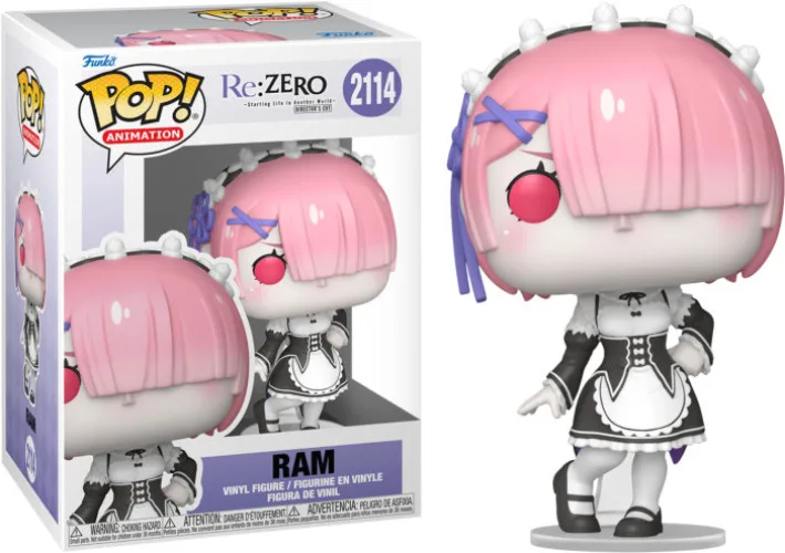 Re:ZERO Funko Pop Vinyl: Ram by Funko – product photo 1 of 2