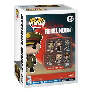 Rebel Moon Funko Pop Vinyl: Atticus Noble van Funko – productfoto 2 van 3