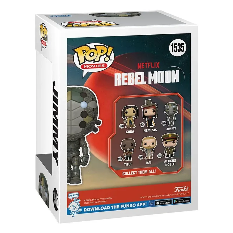 Rebel Moon Funko Pop Vinyl: Jimmy van Funko – productfoto 2 van 3