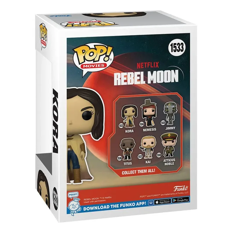 Rebel Moon Funko Pop Vinyl: Kora van Funko – productfoto 2 van 3