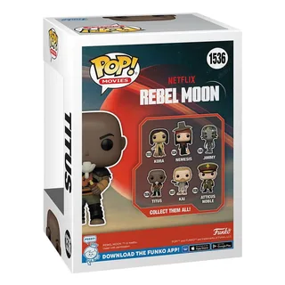 Rebel Moon Funko Pop Vinyl: Titus by Funko – product photo 2 of 3