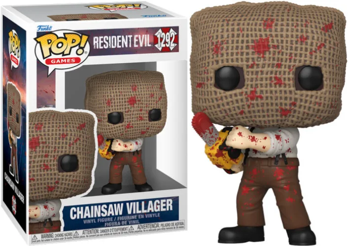Resident Evil Funko Pop Vinyl: Chainsaw Villager (1292) van Funko – productfoto 1 van 2