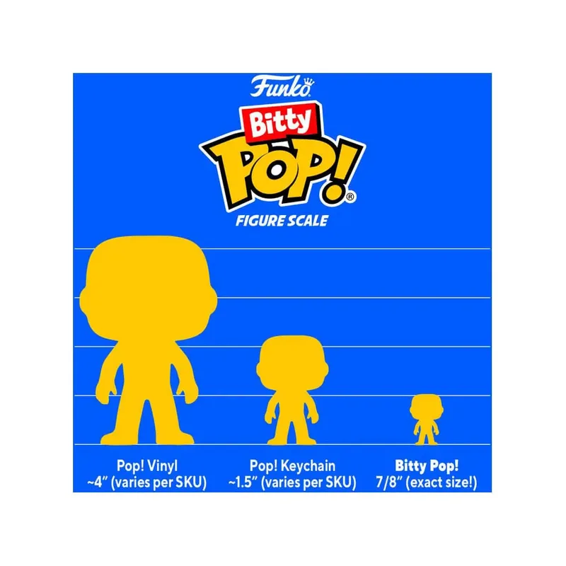 Retro Toys Funko Bitty Pop! 4-Pack: Mr. Monopoly (in Jail) / Barrel of Monkeys / Stretch Armstrong van Funko – productfoto 4 van 4